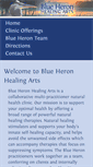 Mobile Screenshot of blueheronhealingart.com